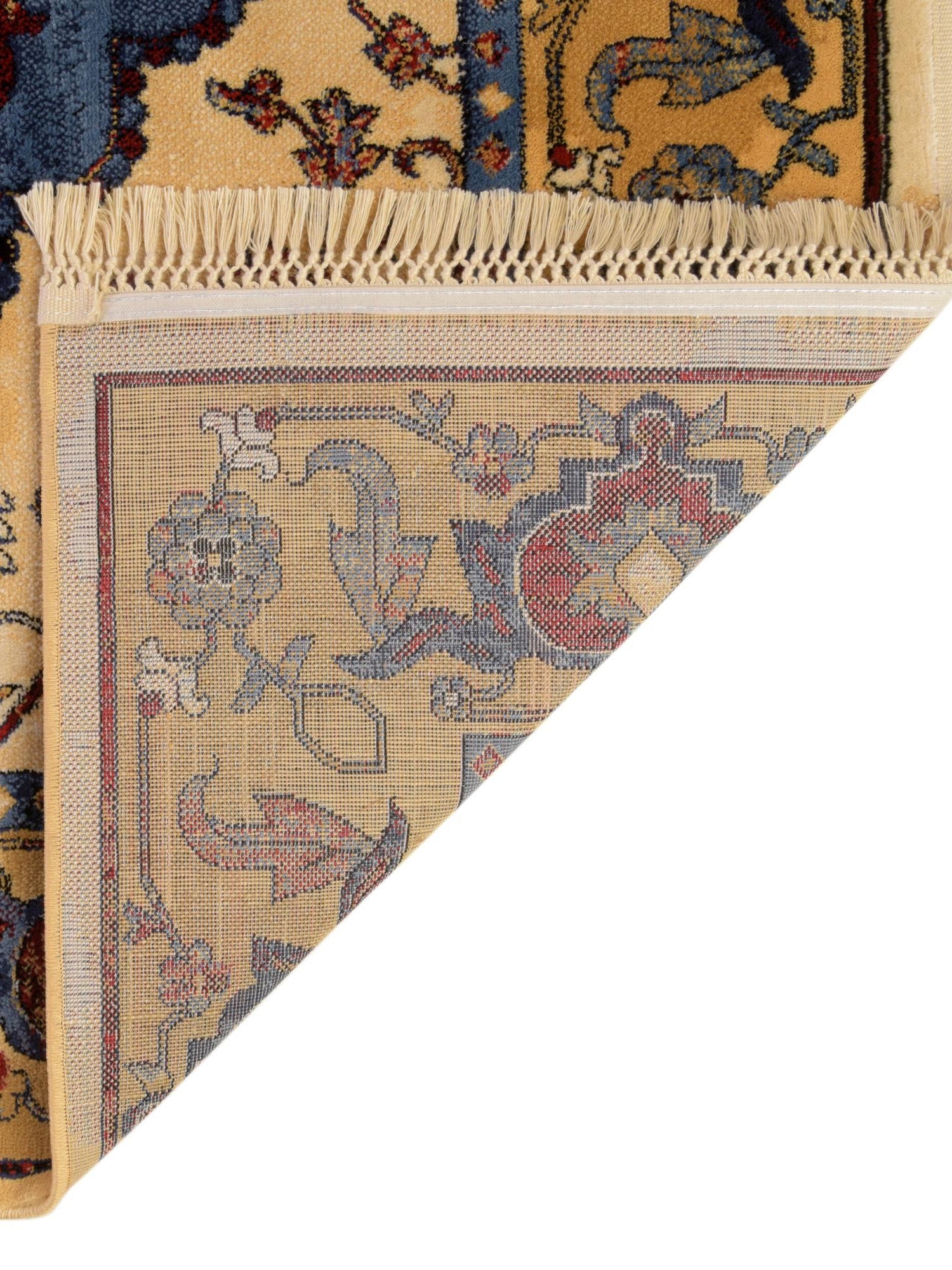 Blue 3' 3 x 5' 3 District Rectangle Area Rug 100% Polypropylene Easy Clean Stain Resistant Traditional Pattern Classic Carpet for Indoor Dining Living Office for Sale at Rug Engine
