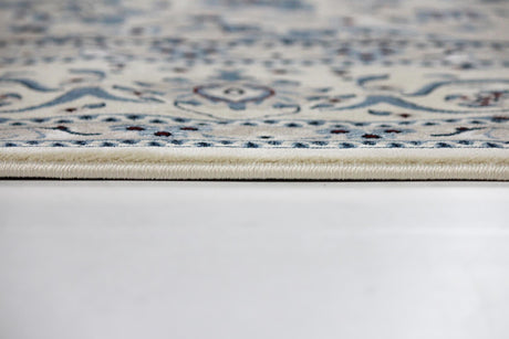 Cream 5' x 8' Classical Rectangle Area Rug Traditional Classic Pattern Design Carpet for Indoor Living Room, Dining, Office, Den, Basement for Sale at Rug Engine