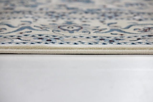 Cream 5' x 8' Classical Rectangle Area Rug Traditional Classic Pattern Design Carpet for Indoor Living Room, Dining, Office, Den, Basement for Sale at Rug Engine