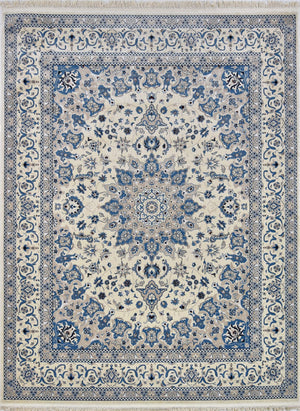 Cream 5' x 8' Classical Rectangle Area Rug Traditional Classic Pattern Design Carpet for Indoor Living Room, Dining, Office, Den, Basement for Sale at Rug Engine