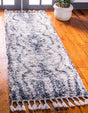 Gray 2' 2 x 6' 1 Hygge Shag Runner Area Rug Thick Soft Touch Fluffy & Plush Shaggy Pile 100% Polypropylene With Jute Backing Modern Carpet for Sale at Rug Engine