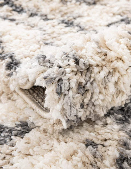 Gray 2' 2 x 6' 1 Hygge Shag Runner Area Rug Thick Soft Touch Fluffy & Plush Shaggy Pile 100% Polypropylene With Jute Backing Modern Carpet for Sale at Rug Engine