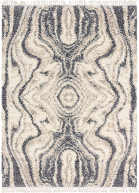 Gray 9' x 12' 2 Hygge Shag Rectangle Area Rug Thick Soft Touch Fluffy & Plush Shaggy Pile 100% Polypropylene With Jute Backing Modern Carpet for Sale at Rug Engine