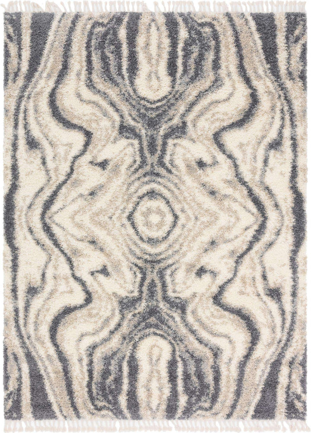Gray 9' x 12' 2 Hygge Shag Rectangle Area Rug Thick Soft Touch Fluffy & Plush Shaggy Pile 100% Polypropylene With Jute Backing Modern Carpet for Sale at Rug Engine