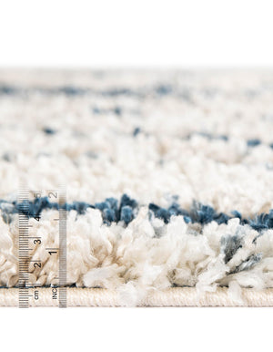 Blue 9' x 12' 2 Hygge Shag Rectangle Area Rug Thick Soft Touch Fluffy & Plush Shaggy Pile 100% Polypropylene With Jute Backing Modern Carpet for Sale at Rug Engine