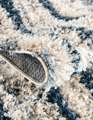 Blue 9' x 12' 2 Hygge Shag Rectangle Area Rug Thick Soft Touch Fluffy & Plush Shaggy Pile 100% Polypropylene With Jute Backing Modern Carpet for Sale at Rug Engine