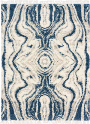 Blue 9' x 12' 2 Hygge Shag Rectangle Area Rug Thick Soft Touch Fluffy & Plush Shaggy Pile 100% Polypropylene With Jute Backing Modern Carpet for Sale at Rug Engine