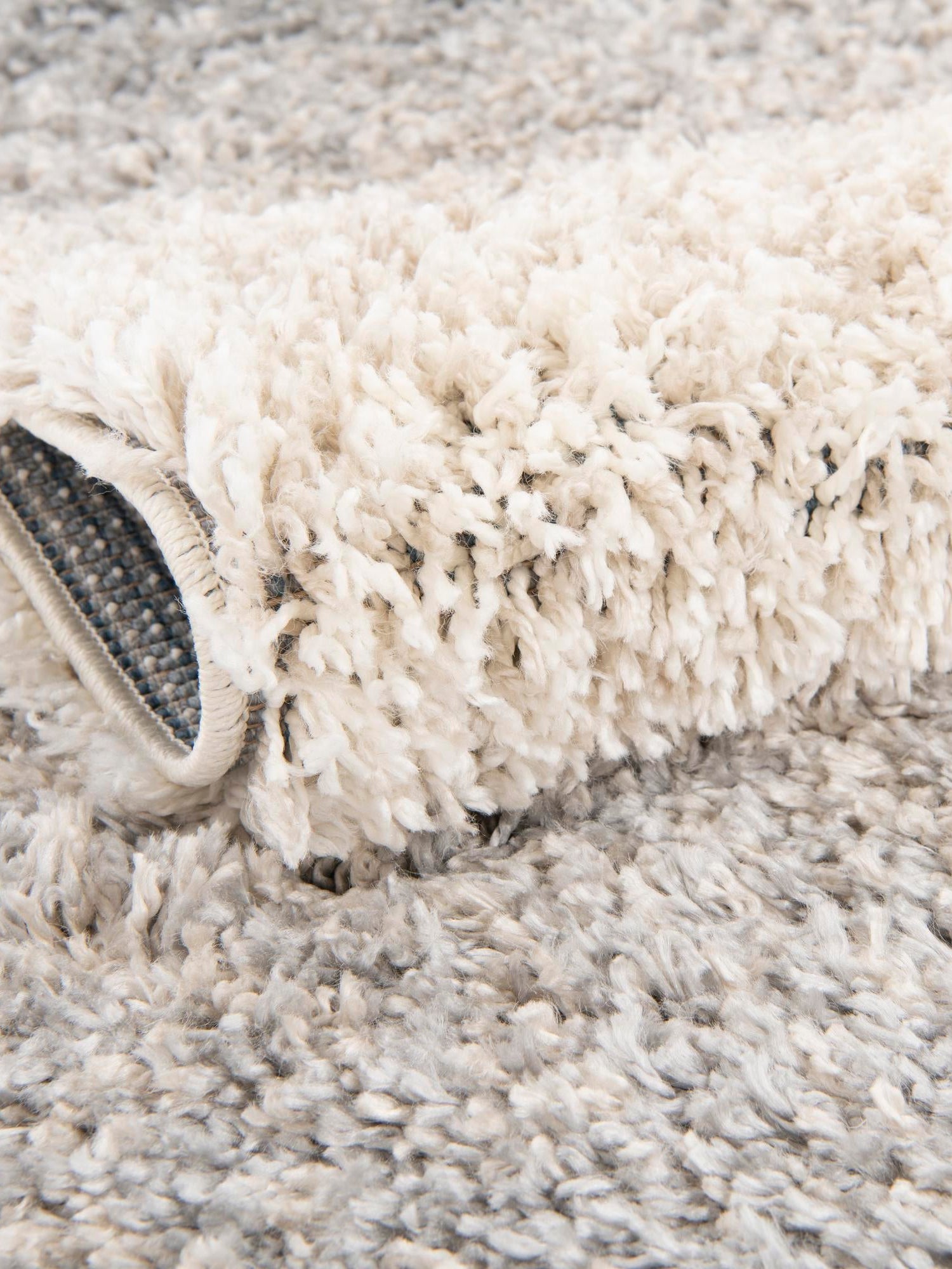 Gray 2' 2 x 3' 1 Hygge Shag Rectangle Area Rug Thick Soft Touch Fluffy & Plush Shaggy Pile 100% Polypropylene With Jute Backing Modern Carpet for Sale at Rug Engine