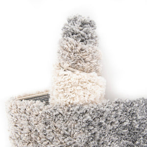 Gray 5' 1 x 8' Hygge Shag Rectangle Area Rug Thick Soft Touch Fluffy & Plush Shaggy Pile 100% Polypropylene With Jute Backing Modern Carpet for Sale at Rug Engine