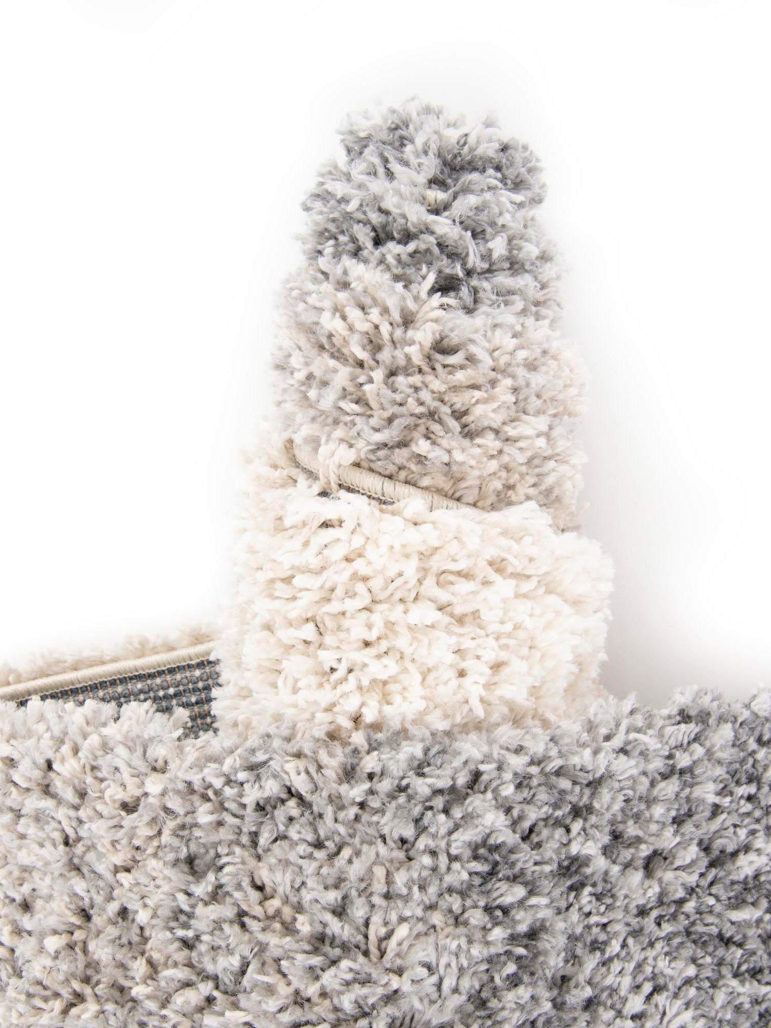 Gray 2' 2 x 3' 1 Hygge Shag Rectangle Area Rug Thick Soft Touch Fluffy & Plush Shaggy Pile 100% Polypropylene With Jute Backing Modern Carpet for Sale at Rug Engine