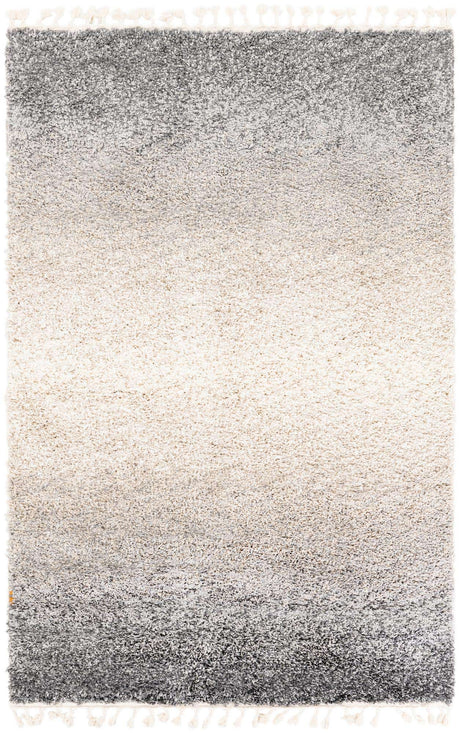 Gray 5' 1 x 8' Hygge Shag Rectangle Area Rug Thick Soft Touch Fluffy & Plush Shaggy Pile 100% Polypropylene With Jute Backing Modern Carpet for Sale at Rug Engine