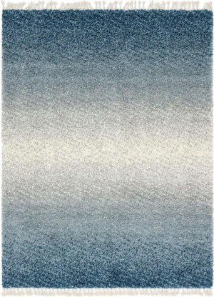 Blue 9' x 12' 2 Hygge Shag Rectangle Area Rug Thick Soft Touch Fluffy & Plush Shaggy Pile 100% Polypropylene With Jute Backing Modern Carpet for Sale at Rug Engine