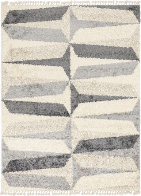 Gray 9' x 12' 2 Hygge Shag Rectangle Area Rug Thick Soft Touch Fluffy & Plush Shaggy Pile 100% Polypropylene With Jute Backing Modern Carpet for Sale at Rug Engine