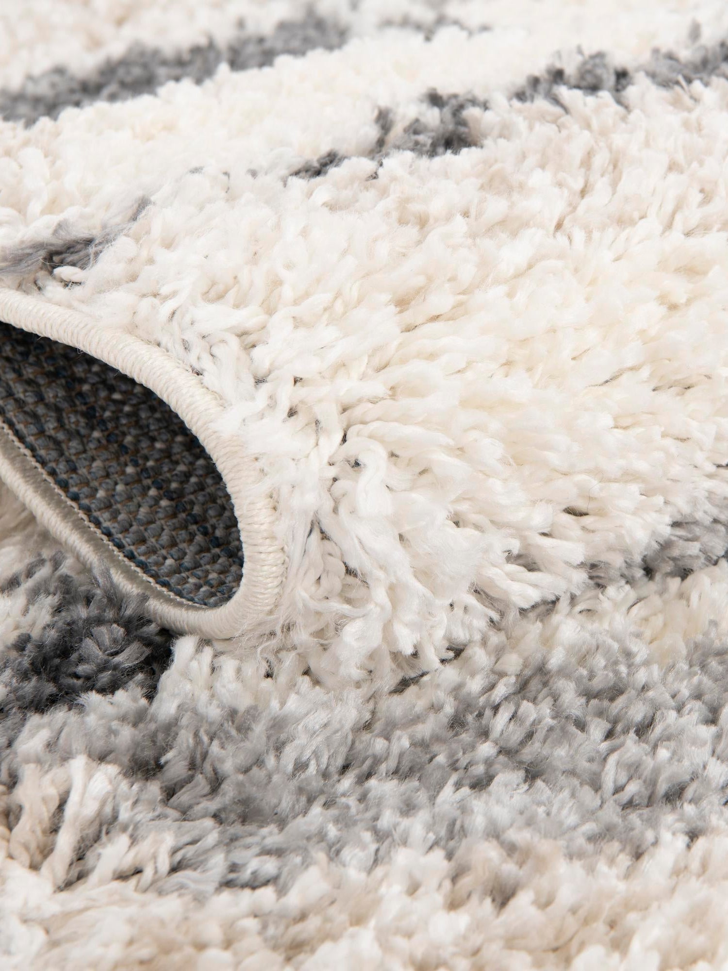Gray 2' 2 x 3' Hygge Shag Rectangle Area Rug Thick Soft Touch Fluffy & Plush Shaggy Pile 100% Polypropylene With Jute Backing Modern Carpet for Sale at Rug Engine