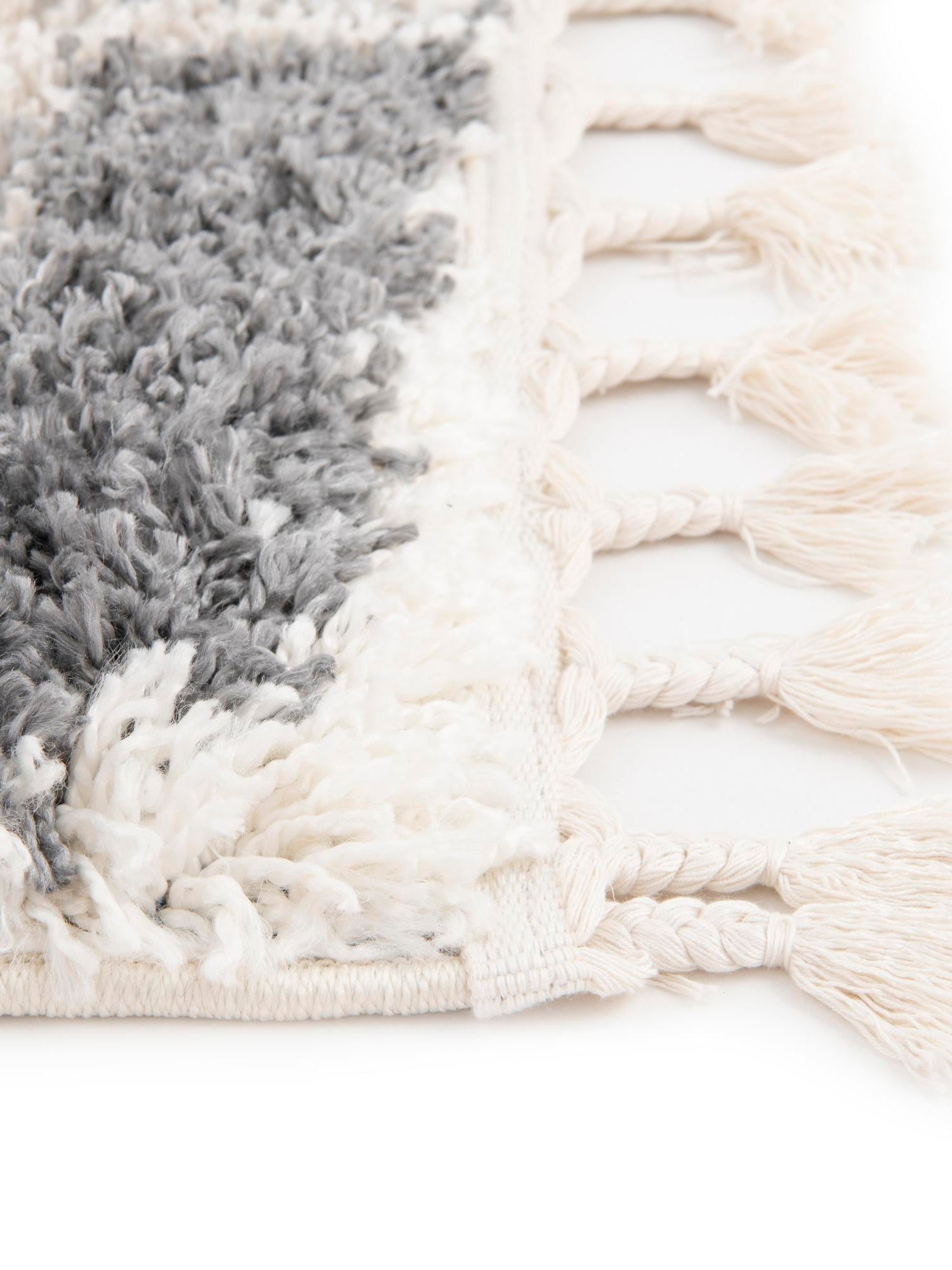 Gray 2' 2 x 3' Hygge Shag Rectangle Area Rug Thick Soft Touch Fluffy & Plush Shaggy Pile 100% Polypropylene With Jute Backing Modern Carpet for Sale at Rug Engine