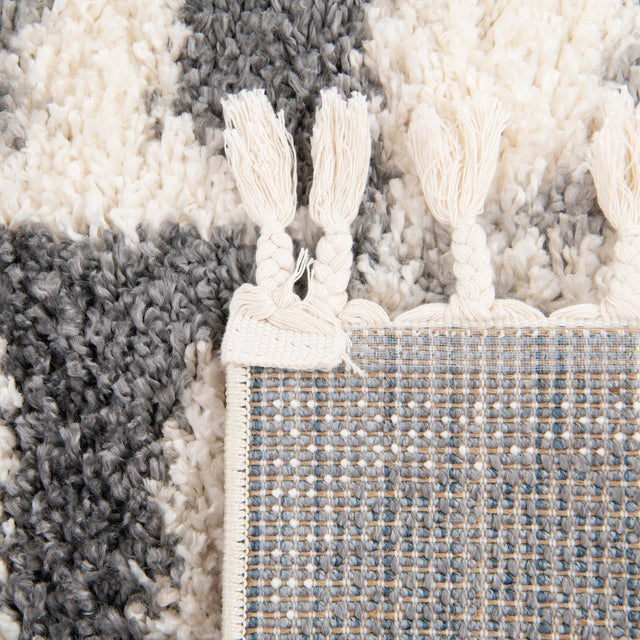 Gray 8' x 10' Hygge Shag Rectangle Area Rug Thick Soft Touch Fluffy & Plush Shaggy Pile 100% Polypropylene With Jute Backing Modern Carpet for Sale at Rug Engine