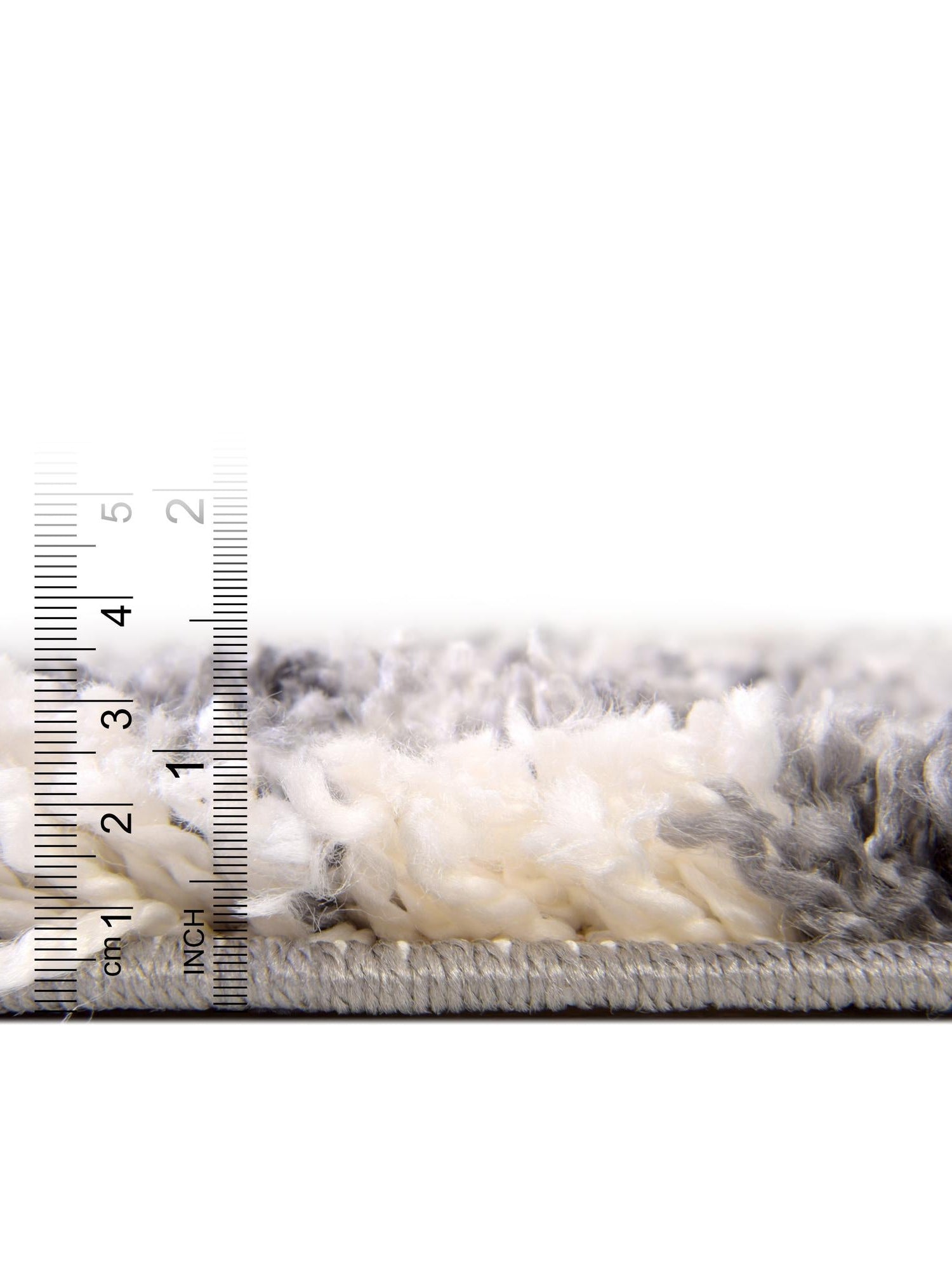 Gray 5' x 5' Hygge Shag Round Area Rug Thick Soft Touch Fluffy & Plush Shaggy Pile 100% Polypropylene With Jute Backing Modern Carpet for Sale at Rug Engine