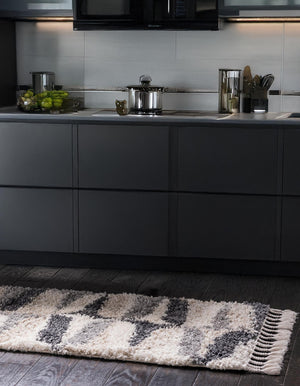 Gray 2' 2 x 6' 1 Hygge Shag Runner Area Rug Thick Soft Touch Fluffy & Plush Shaggy Pile 100% Polypropylene With Jute Backing Modern Carpet for Sale at Rug Engine