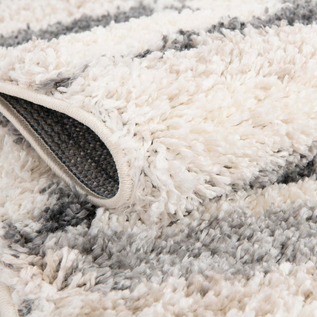 Gray 2' 2 x 6' 1 Hygge Shag Runner Area Rug Thick Soft Touch Fluffy & Plush Shaggy Pile 100% Polypropylene With Jute Backing Modern Carpet for Sale at Rug Engine