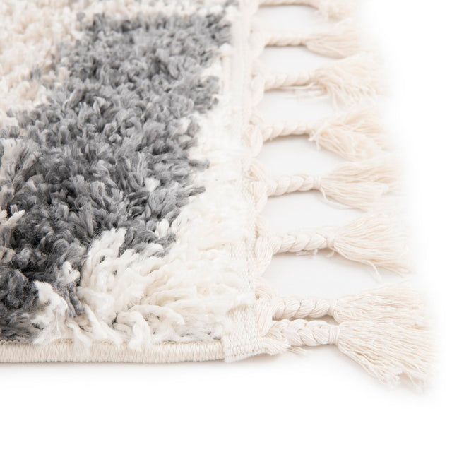 Gray 2' 2 x 6' 1 Hygge Shag Runner Area Rug Thick Soft Touch Fluffy & Plush Shaggy Pile 100% Polypropylene With Jute Backing Modern Carpet for Sale at Rug Engine
