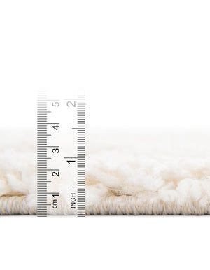 Ivory 9' x 12' 2 Hygge Shag Rectangle Area Rug Thick Soft Touch Fluffy & Plush Shaggy Pile 100% Polypropylene With Jute Backing Modern Carpet for Sale at Rug Engine