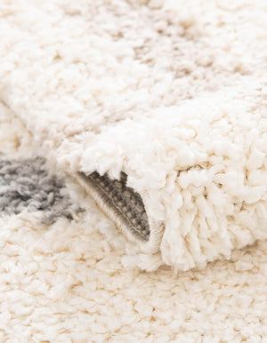 Ivory 9' x 12' 2 Hygge Shag Rectangle Area Rug Thick Soft Touch Fluffy & Plush Shaggy Pile 100% Polypropylene With Jute Backing Modern Carpet for Sale at Rug Engine
