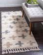 Ivory 2' 2 x 6' Hygge Shag Runner Area Rug Thick Soft Touch Fluffy & Plush Shaggy Pile 100% Polypropylene With Jute Backing Modern Carpet for Sale at Rug Engine