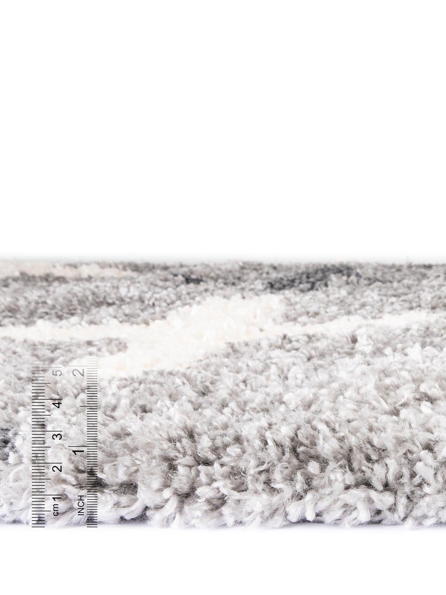 Light Gray 2' 2 x 3' Hygge Shag Rectangle Area Rug Thick Soft Touch Fluffy & Plush Shaggy Pile 100% Polypropylene With Jute Backing Modern Carpet for Sale at Rug Engine