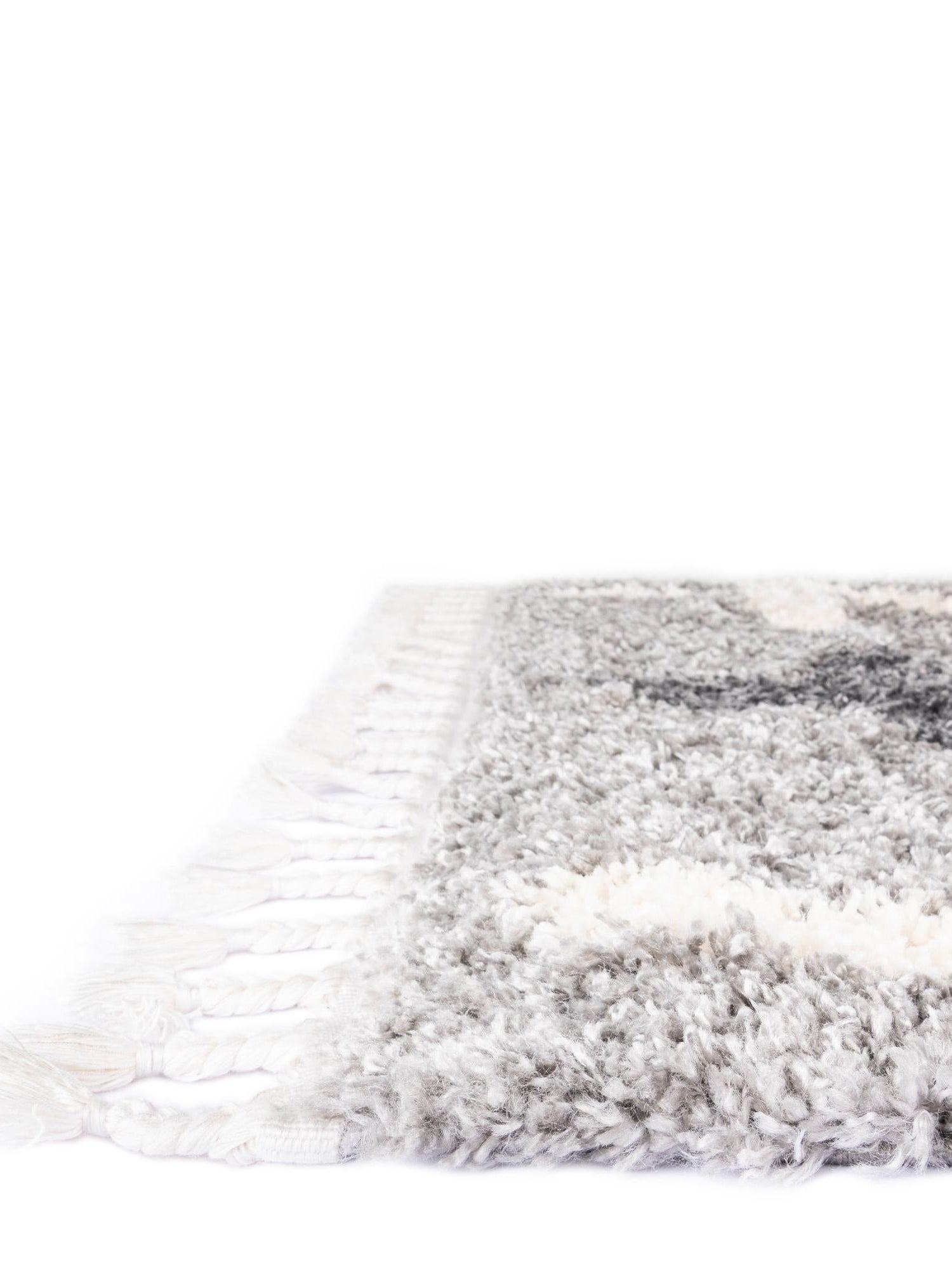 Light Gray 9' x 12' 2 Hygge Shag Rectangle Area Rug Thick Soft Touch Fluffy & Plush Shaggy Pile 100% Polypropylene With Jute Backing Modern Carpet for Sale at Rug Engine