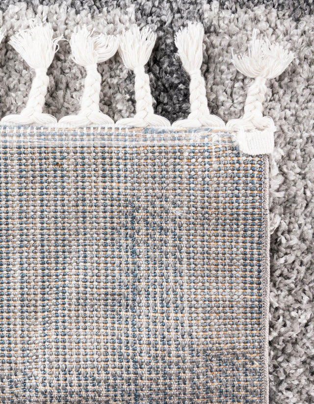 Light Gray 5' 1 x 8' Hygge Shag Rectangle Area Rug Thick Soft Touch Fluffy & Plush Shaggy Pile 100% Polypropylene With Jute Backing Modern Carpet for Sale at Rug Engine