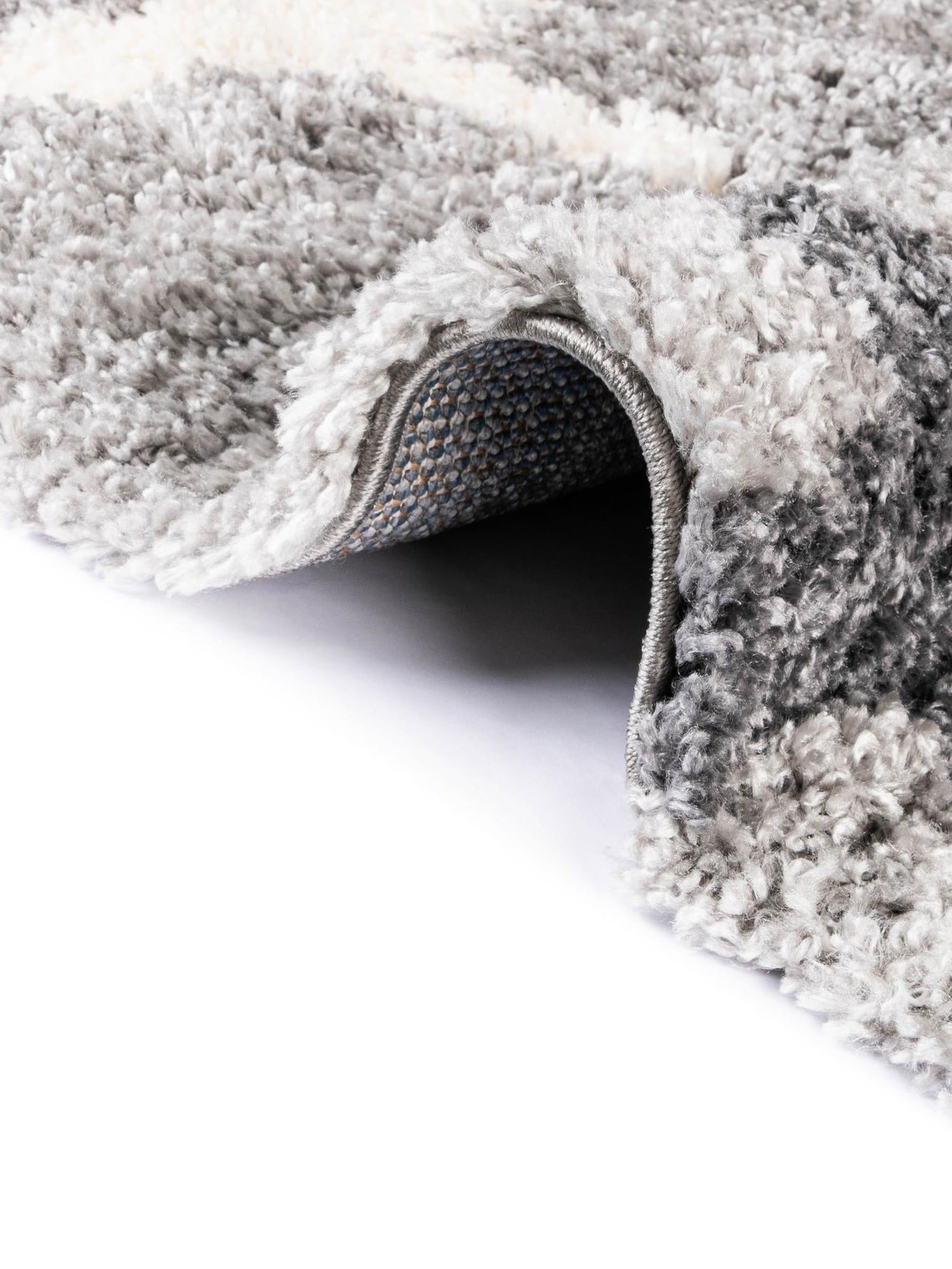 Light Gray 2' 2 x 6' 1 Hygge Shag Runner Area Rug Thick Soft Touch Fluffy & Plush Shaggy Pile 100% Polypropylene With Jute Backing Modern Carpet for Sale at Rug Engine