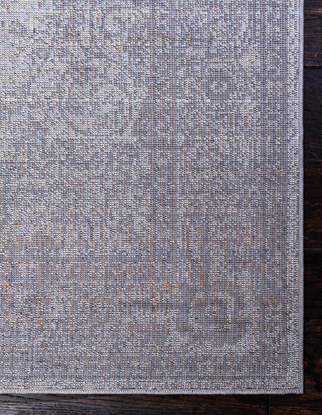 Gray 2' x 13' 1 Bromley Runner Area Rug 100% Polypropylene With Cotton Backing Vintage Distressed Colorful Traditional Carpet for Living Dining Rooms Offices for Sale at Rug Engine