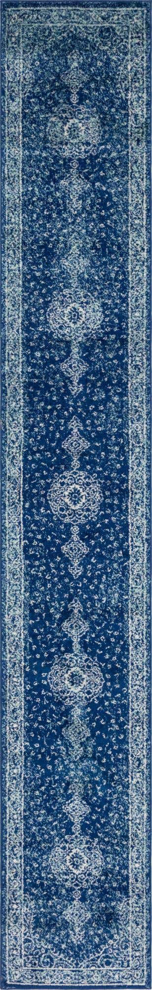 Navy Blue 2' x 13' 1 Bromley Runner Rug