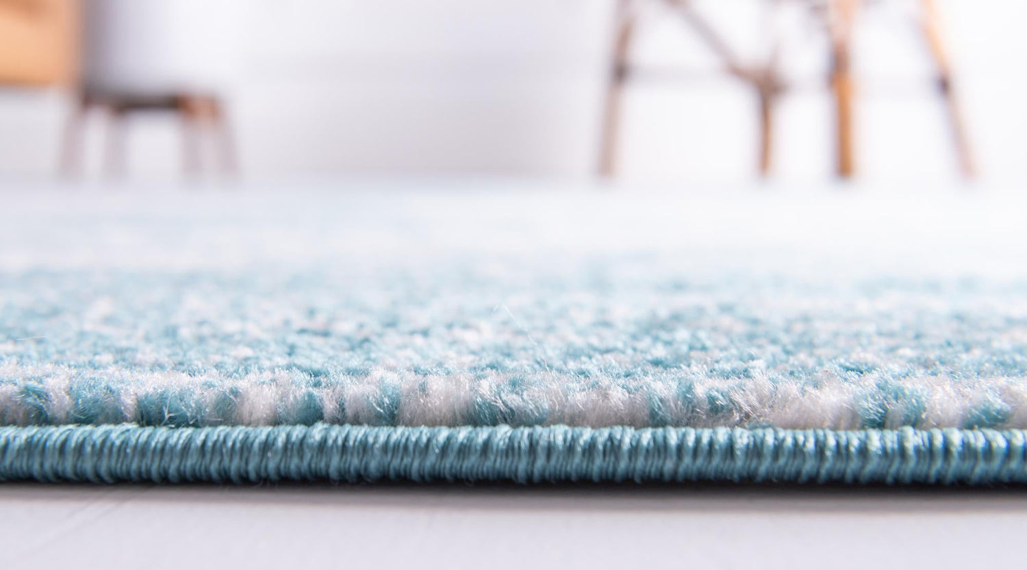 Turquoise 2' x 8' 8 Bromley Runner Area Rug 100% Polypropylene With Cotton Backing Vintage Distressed Colorful Traditional Carpet for Living Dining Rooms Offices for Sale at Rug Engine