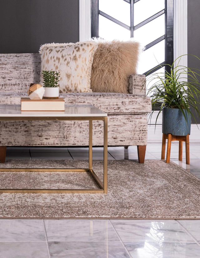 Light Brown 3' 3 x 5' 3 Bromley Rectangle Area Rug 100% Polypropylene With Cotton Backing Vintage Distressed Colorful Traditional Carpet for Living Dining Rooms Offices for Sale at Rug Engine