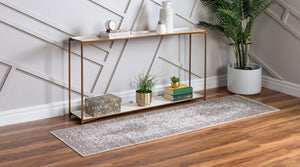 Light Brown 2' x 8' 8 Bromley Runner Area Rug 100% Polypropylene With Cotton Backing Vintage Distressed Colorful Traditional Carpet for Living Dining Rooms Offices for Sale at Rug Engine