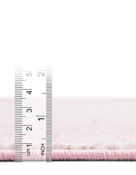 Pink 6' 1 x 9' Bromley Rectangle Area Rug 100% Polypropylene With Cotton Backing Vintage Distressed Colorful Traditional Carpet for Living Dining Rooms Offices for Sale at Rug Engine