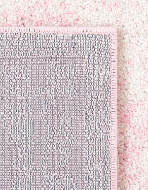 Pink 6' 1 x 9' Bromley Rectangle Area Rug 100% Polypropylene With Cotton Backing Vintage Distressed Colorful Traditional Carpet for Living Dining Rooms Offices for Sale at Rug Engine
