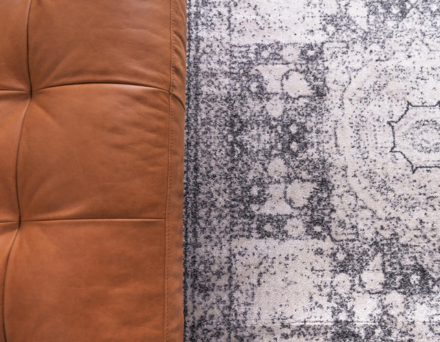 Ivory 2' x 6' 9 Bromley Runner Area Rug 100% Polypropylene With Cotton Backing Vintage Distressed Colorful Traditional Carpet for Living Dining Rooms Offices for Sale at Rug Engine