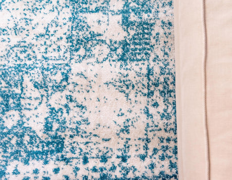 Turquoise 3' 3 x 5' 3 Bromley Rectangle Area Rug 100% Polypropylene With Cotton Backing Vintage Distressed Colorful Traditional Carpet for Living Dining Rooms Offices for Sale at Rug Engine