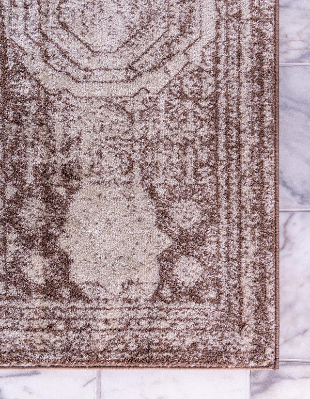 Light Brown 3' 3 x 5' 3 Bromley Rectangle Area Rug 100% Polypropylene With Cotton Backing Vintage Distressed Colorful Traditional Carpet for Living Dining Rooms Offices for Sale at Rug Engine