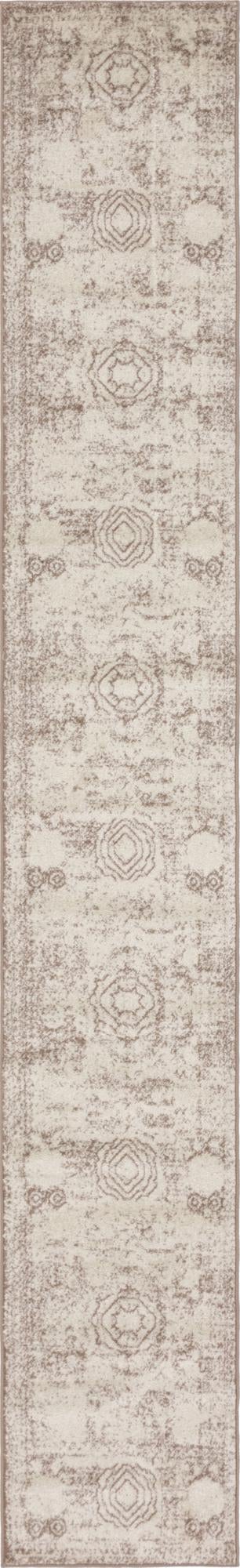 Light Brown 2' x 13' 1 Bromley Runner Area Rug 100% Polypropylene With Cotton Backing Vintage Distressed Colorful Traditional Carpet for Living Dining Rooms Offices for Sale at Rug Engine