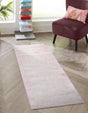 Pink 2' x 13' 1 Bromley Runner Area Rug 100% Polypropylene With Cotton Backing Vintage Distressed Colorful Traditional Carpet for Living Dining Rooms Offices for Sale at Rug Engine