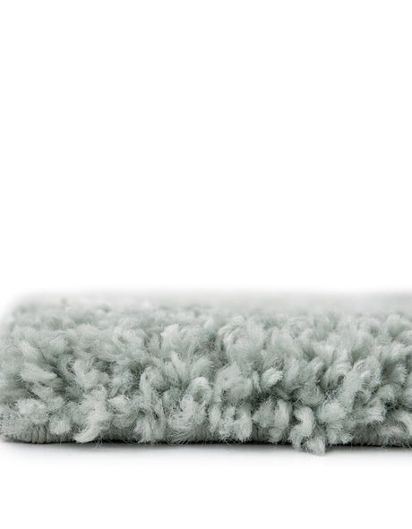 Light Green 2' 7 x 10' Rabat Shag Runner Area Rug Thick Soft Touch Fluffy & Plush Shaggy Pile Durable Geometric Carpet for Luxury Interior Design for Sale at Rug Engine