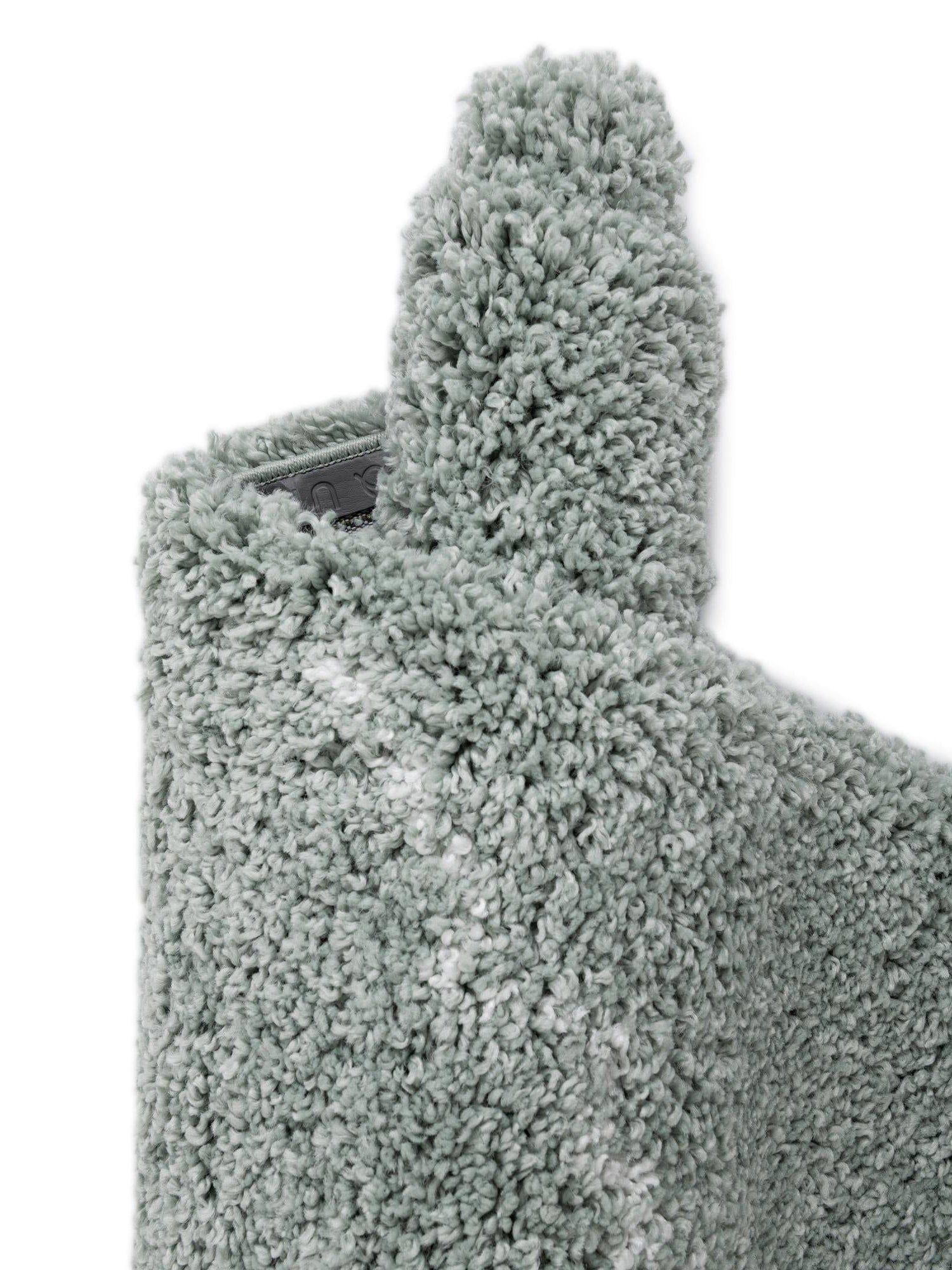 Light Green 2' 7 x 10' Rabat Shag Runner Area Rug Thick Soft Touch Fluffy & Plush Shaggy Pile Durable Geometric Carpet for Luxury Interior Design for Sale at Rug Engine