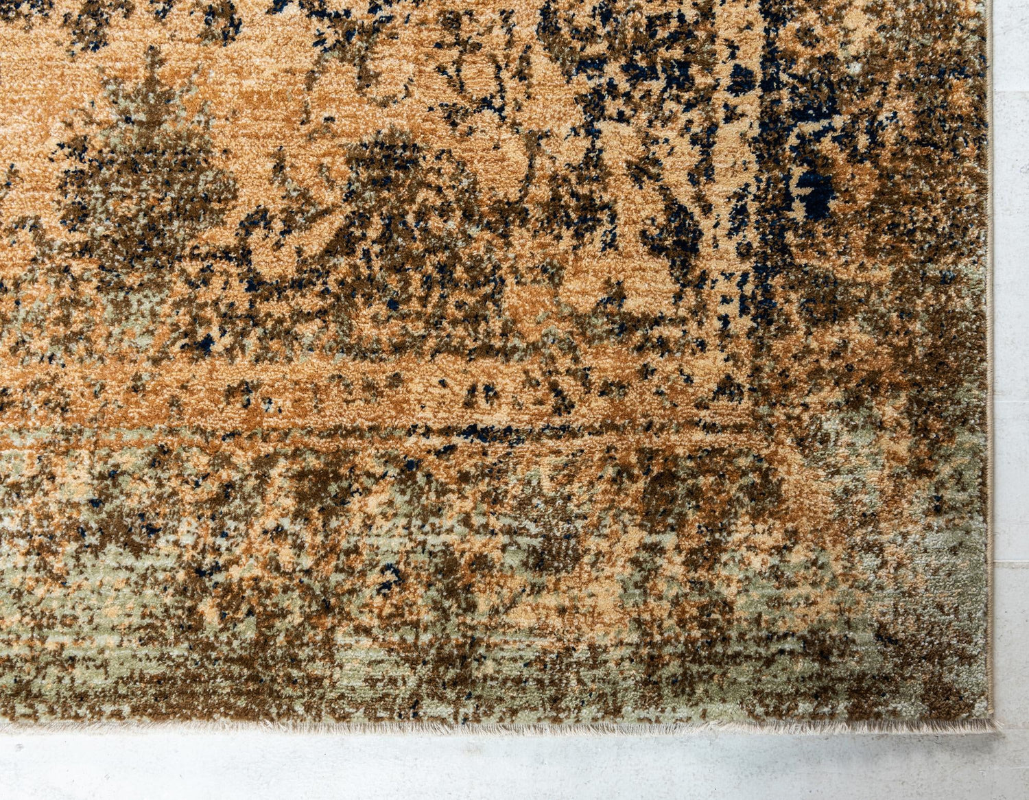Tan 4' 1 x 6' 1 Dorchester Rectangle Area Rug 100% Polypropylene With Cotton Foundation Carpet for Living, Dining, Office, Bedrooms for Sale at Rug Engine