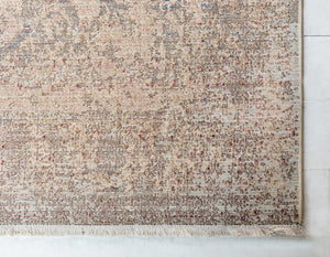 Tan 4' 5 x 4' 5 Dorchester Square Area Rug 100% Polypropylene With Cotton Foundation Carpet for Living, Dining, Office, Bedrooms for Sale at Rug Engine