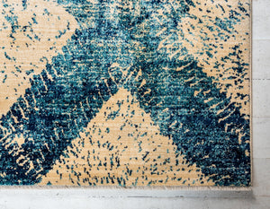 Blue 4' x 6' Dorchester Rectangle Area Rug 100% Polypropylene With Cotton Foundation Carpet for Living, Dining, Office, Bedrooms for Sale at Rug Engine