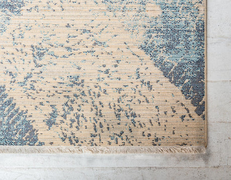 Blue 4' x 6' Dorchester Rectangle Area Rug 100% Polypropylene With Cotton Foundation Carpet for Living, Dining, Office, Bedrooms for Sale at Rug Engine