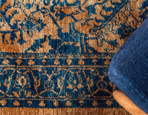 Orange 8' x 8' Dorchester Round Area Rug 100% Polypropylene With Cotton Foundation Carpet for Living, Dining, Office, Bedrooms for Sale at Rug Engine